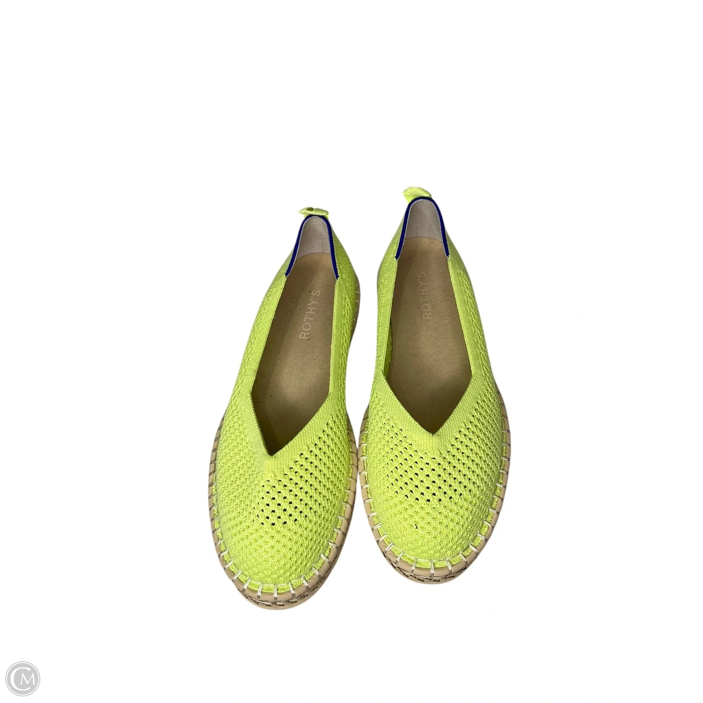 Shoes Flats By Rothys In Green, Size: 8.5