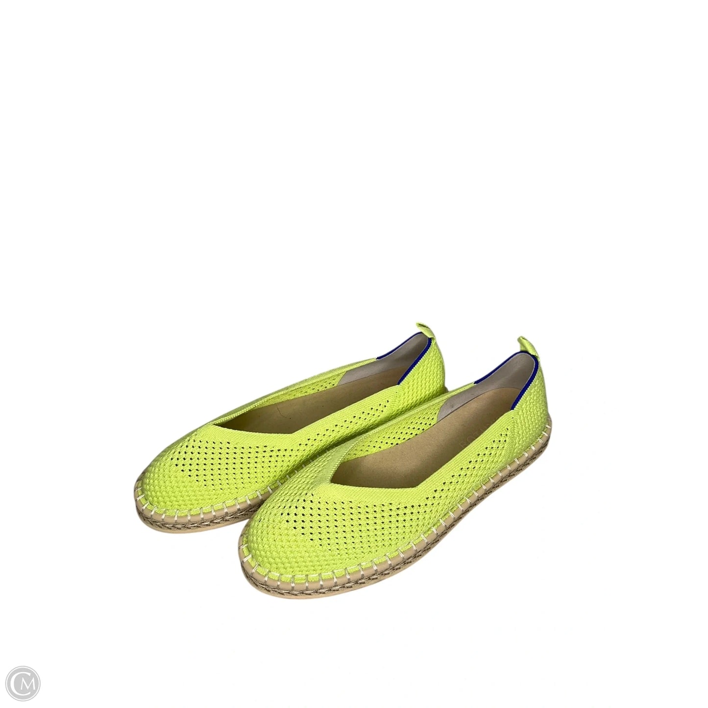 Shoes Flats By Rothys In Green, Size: 8.5