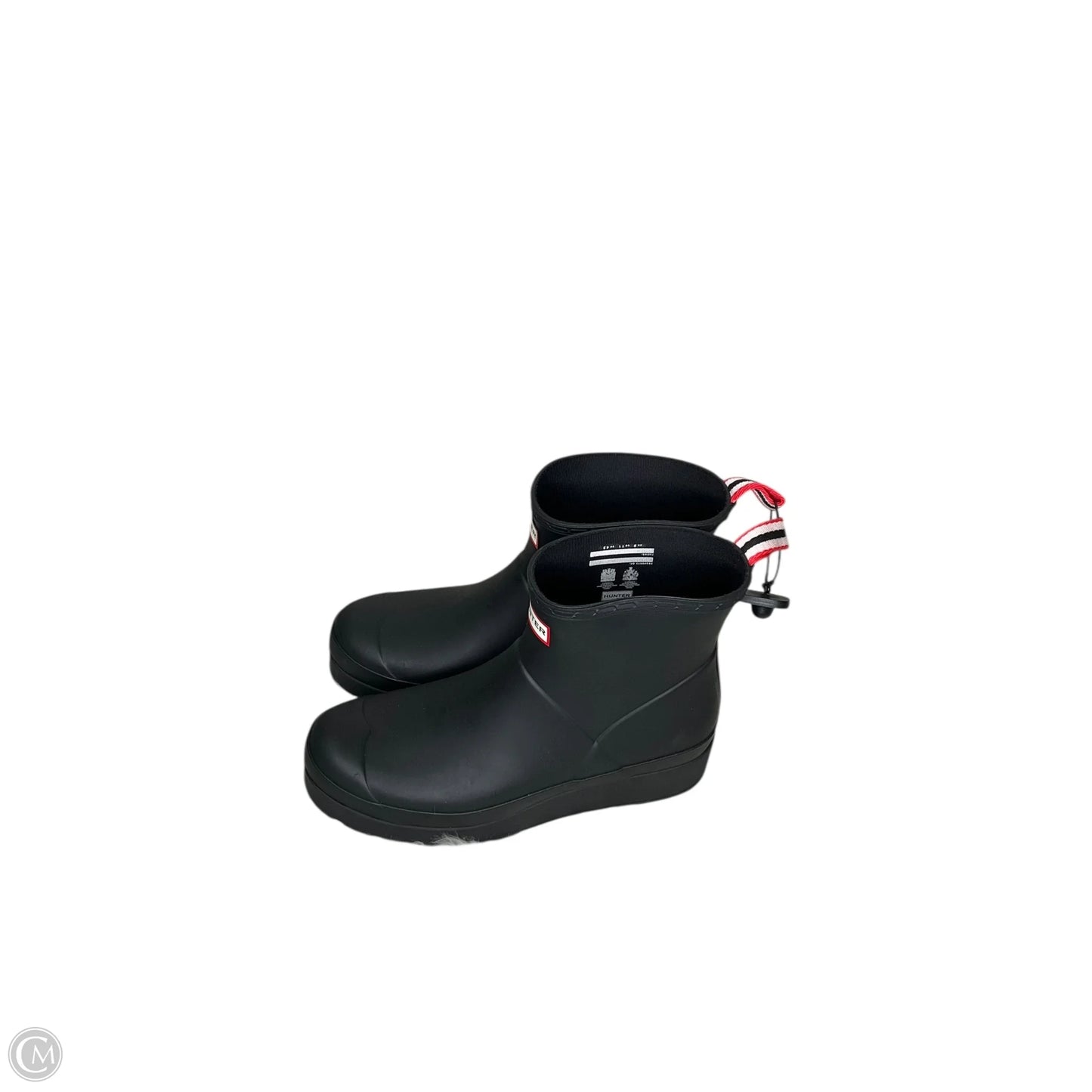 Boots Rain By Hunter In Black, Size: 11