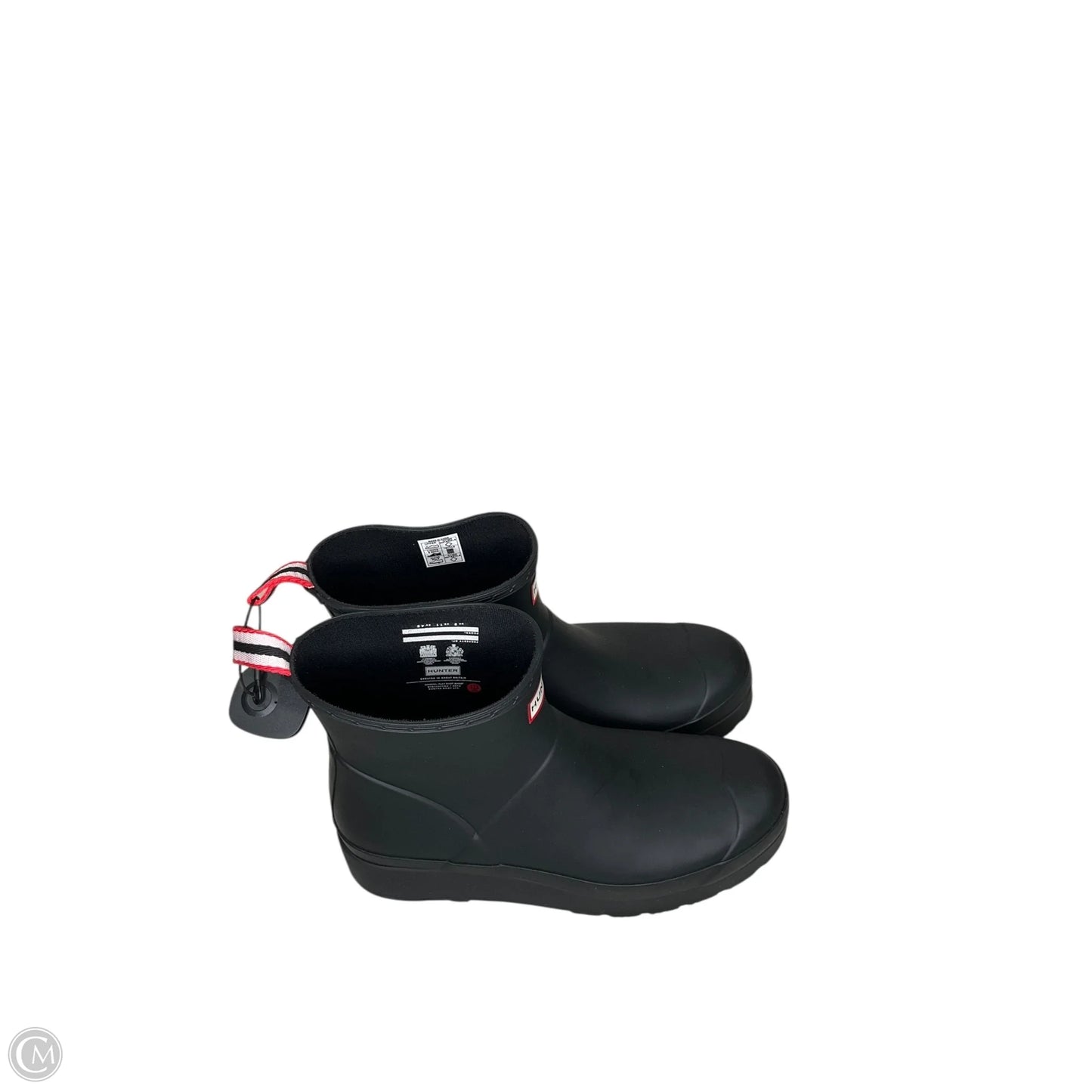 Boots Rain By Hunter In Black, Size: 11