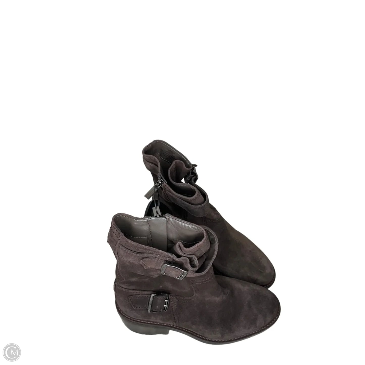 Boots Ankle Heels By Vince Camuto In Brown, Size: 8