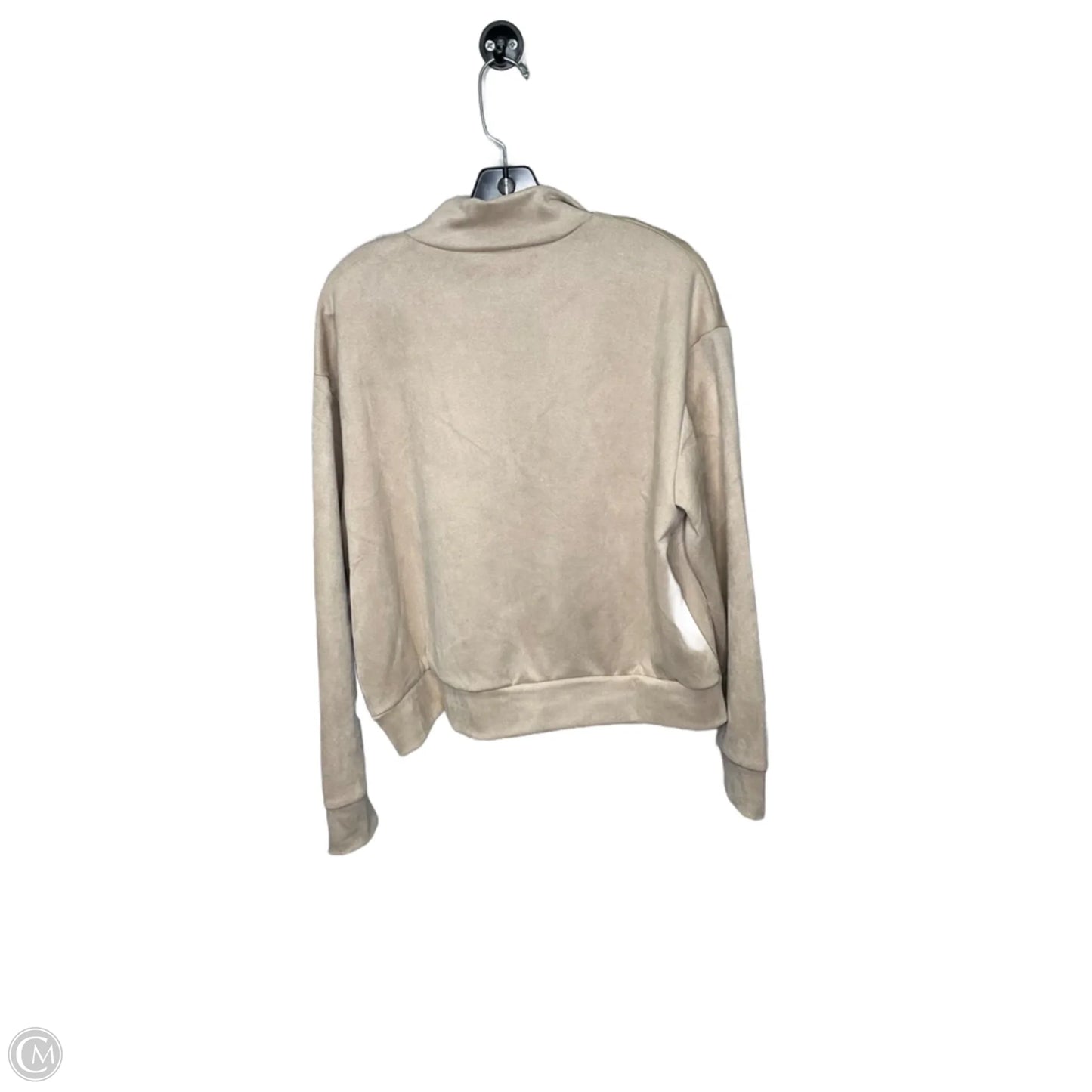 Top Long Sleeve By Tahari In Tan, Size: Lp