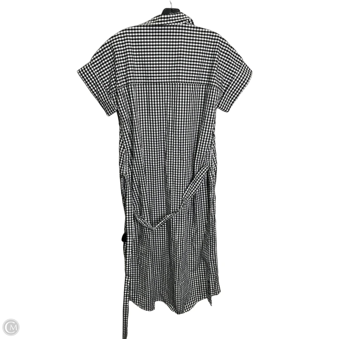 Dress Casual Midi By J. Crew In Checkered Pattern, Size: Xs