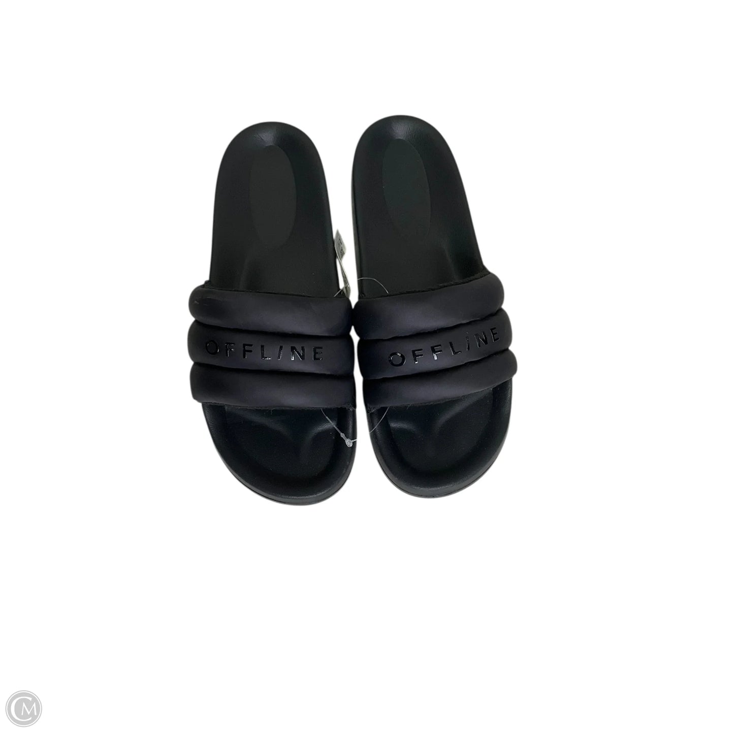 Sandals Flats By Aerie In Black, Size: 10