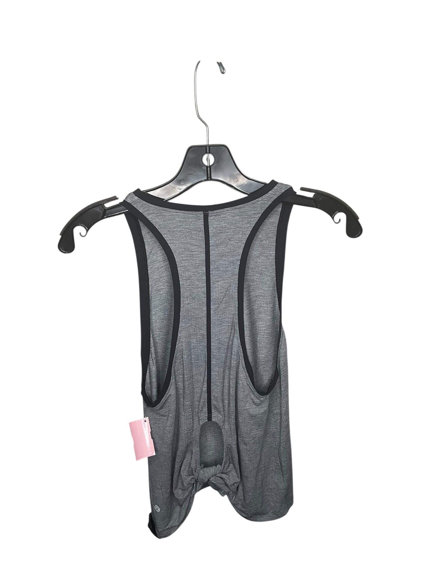 Athletic Tank Top By Lululemon In Grey, Size: 6