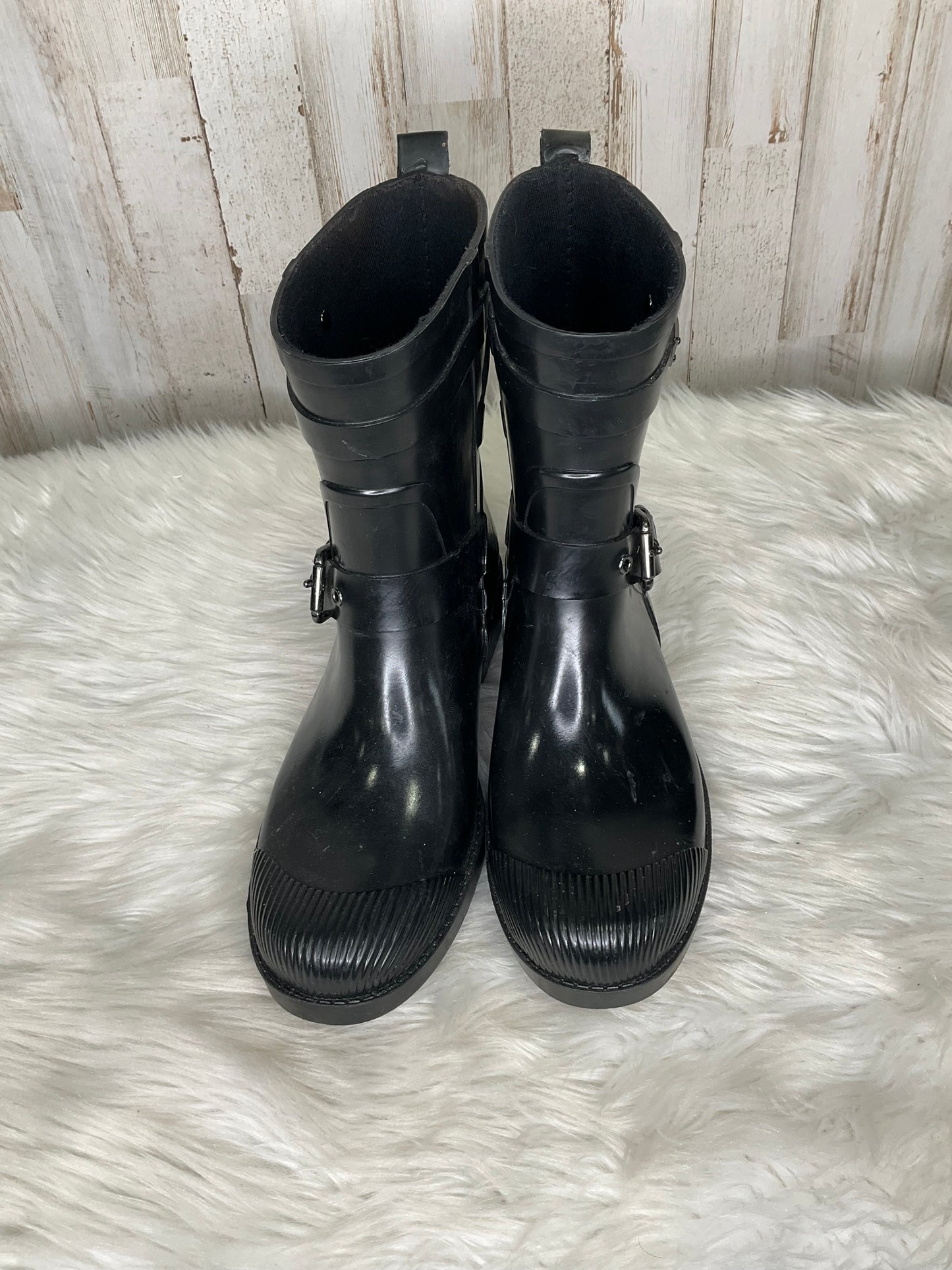 Boots Rain By Coach Size: 7