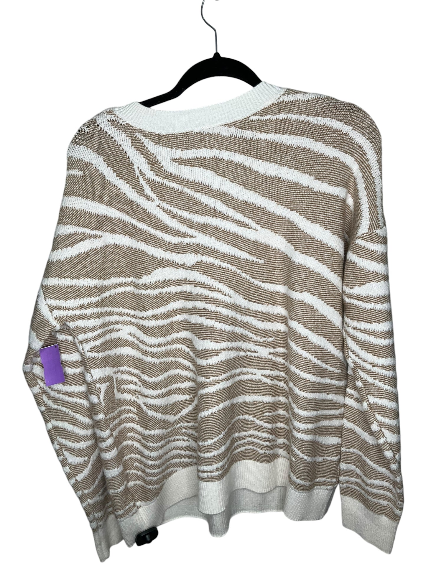 Sweater By Banana Republic In Tan, Size: L