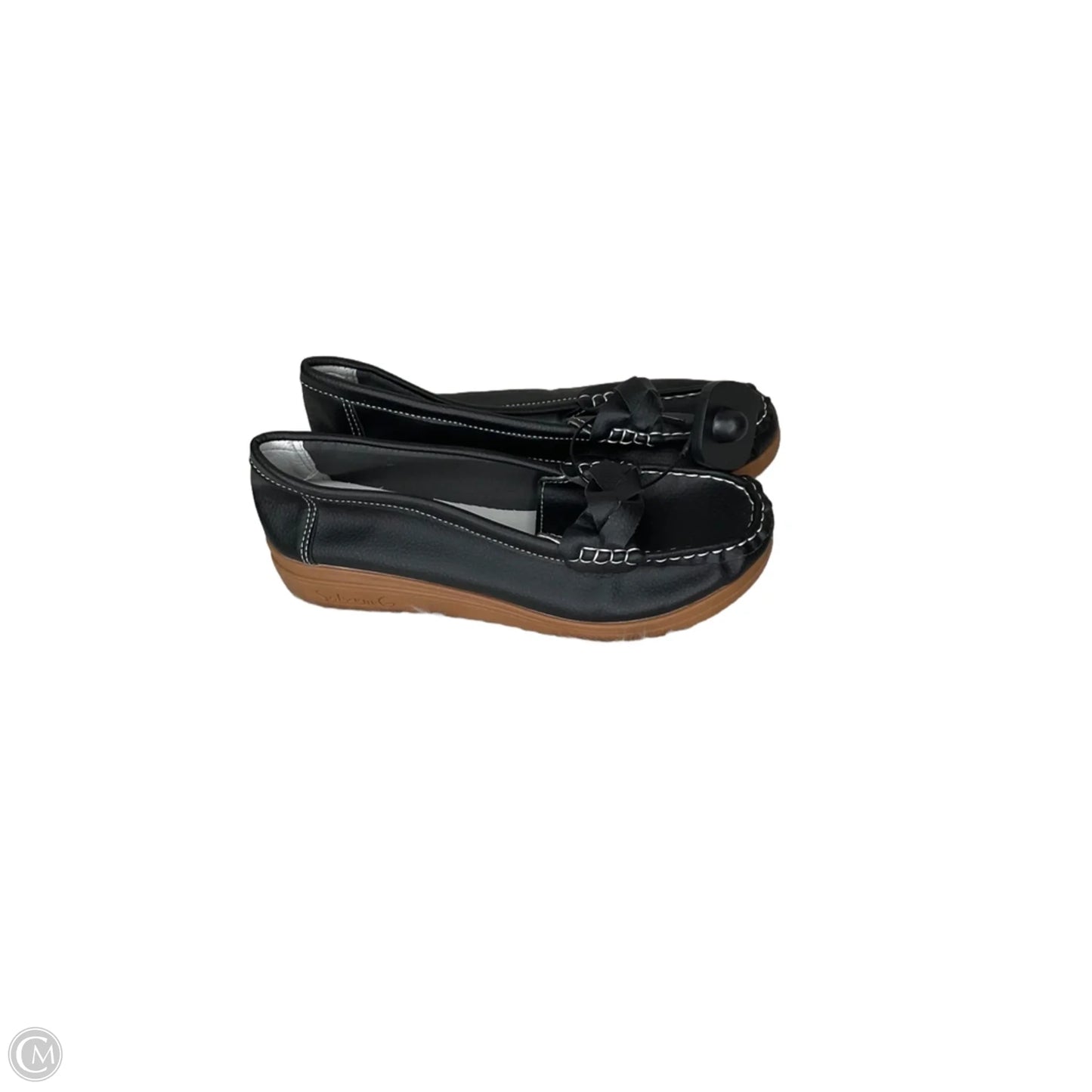 Shoes Flats By Clothes Mentor In Black, Size: 7.5
