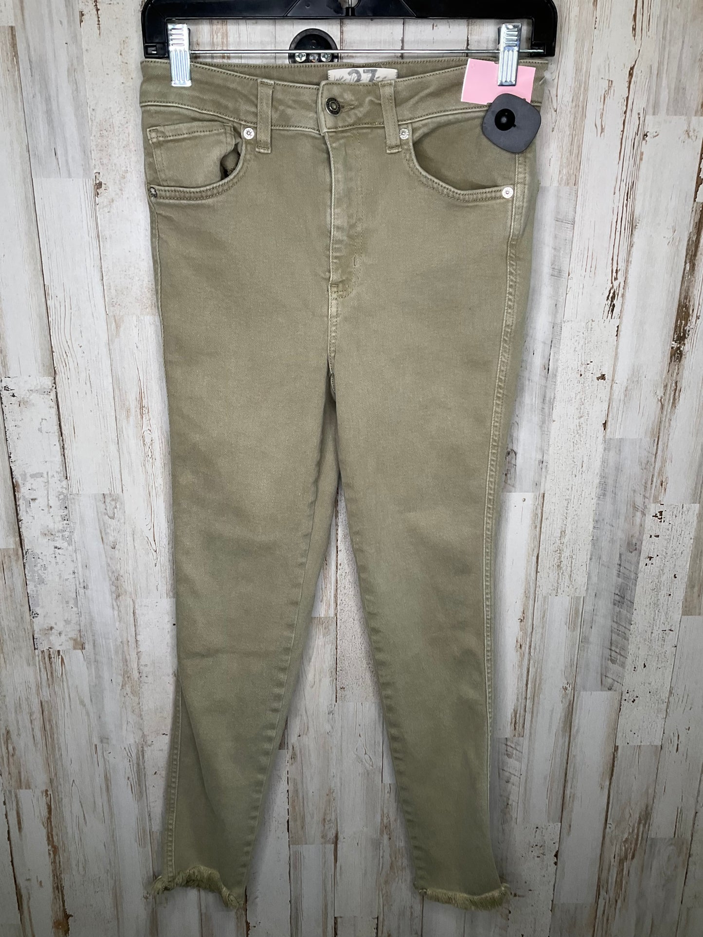 Green Jeans Skinny We The Free, Size 4