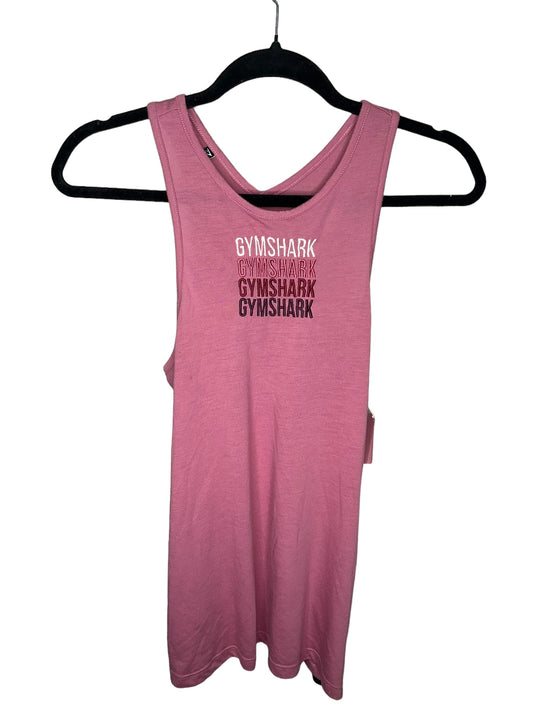 Athletic Tank Top By Gym Shark In Pink, Size: S