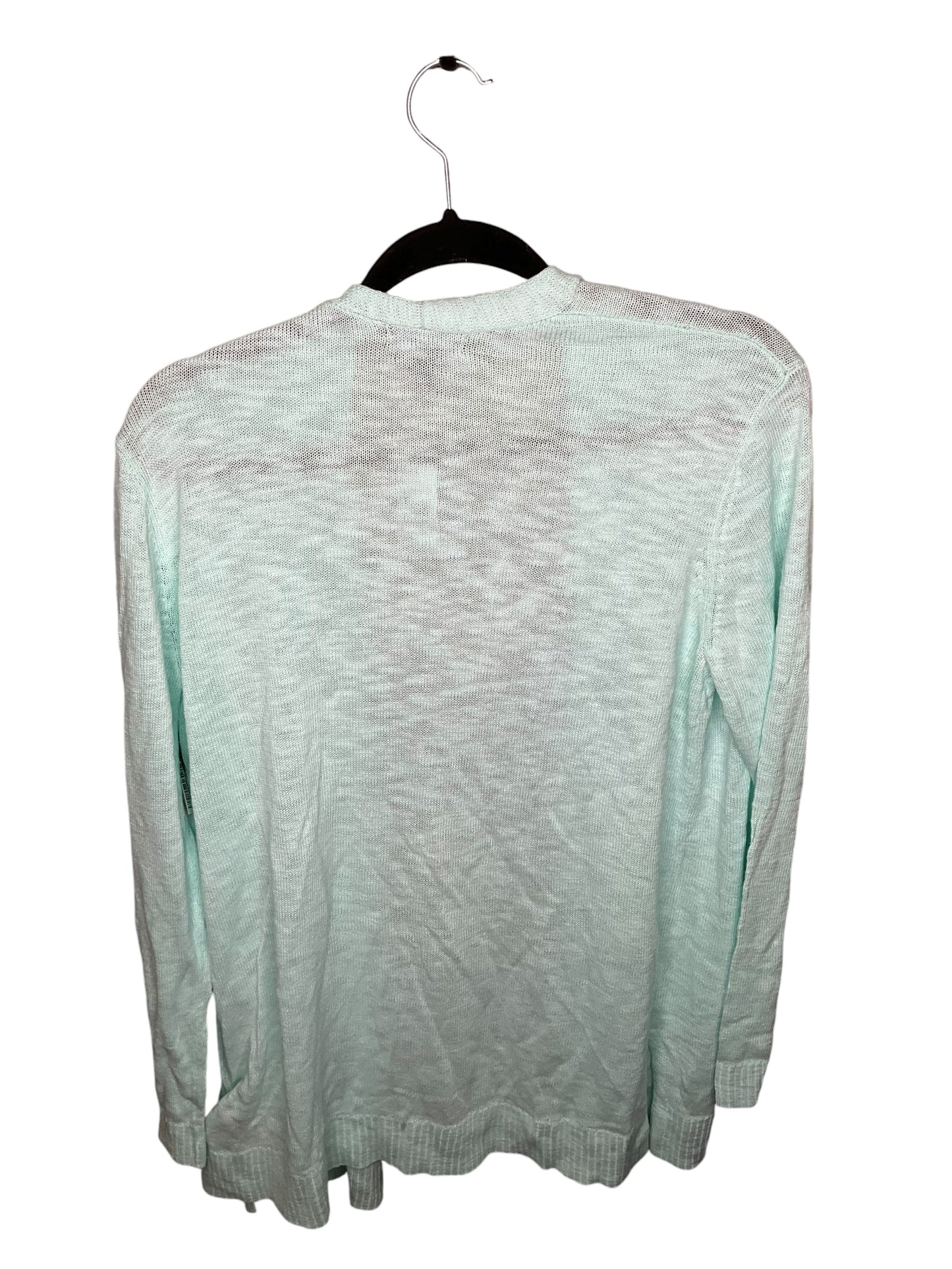 Cardigan By Gap In Teal, Size: L