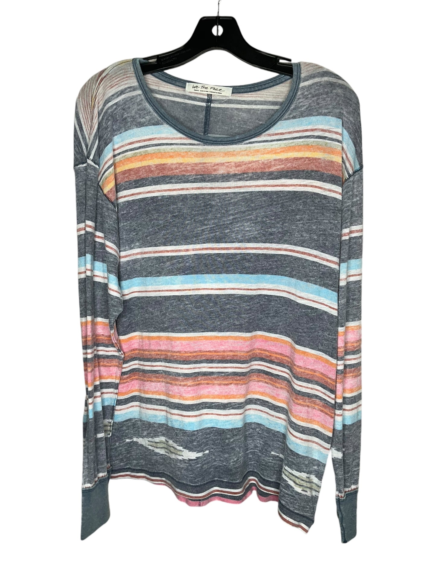 Top Long Sleeve By We The Free In Multi-colored, Size: S