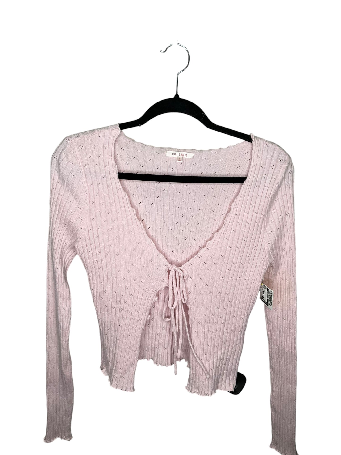 Top Long Sleeve By Clothes Mentor In Pink, Size: M