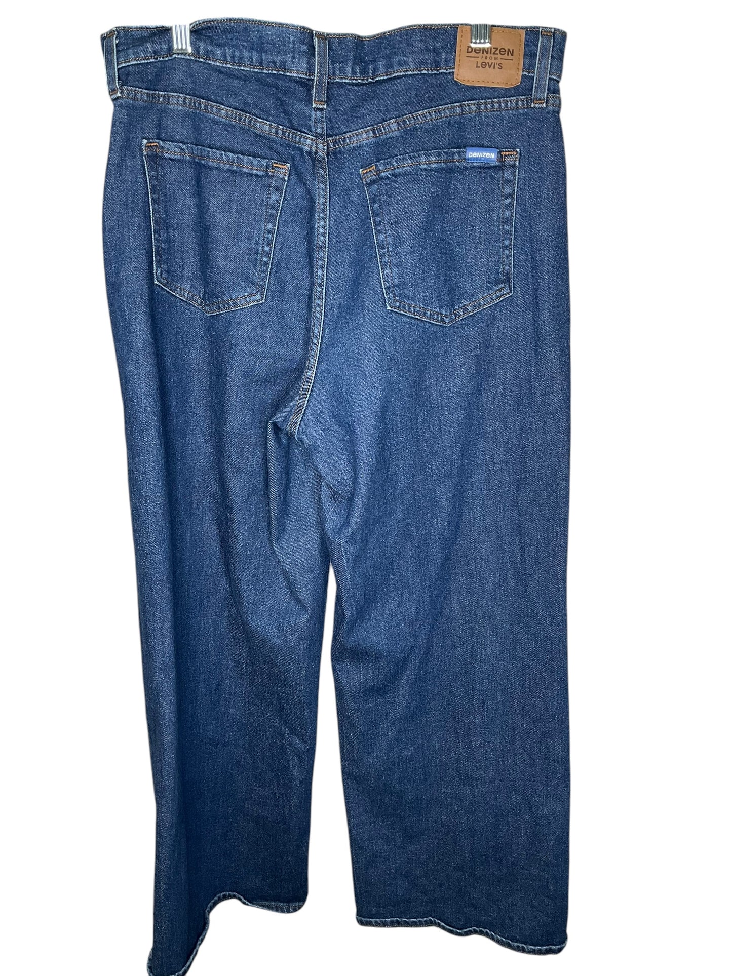 Jeans Flared By Denizen By Levis In Blue Denim, Size: 10