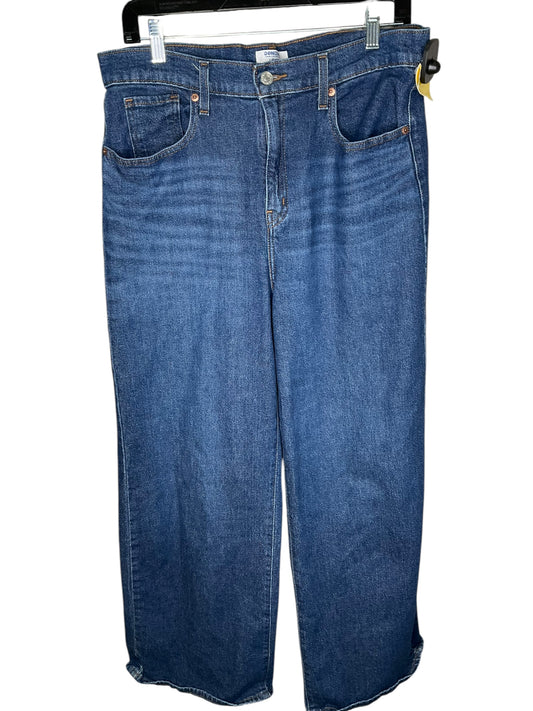 Jeans Flared By Denizen By Levis In Blue Denim, Size: 10