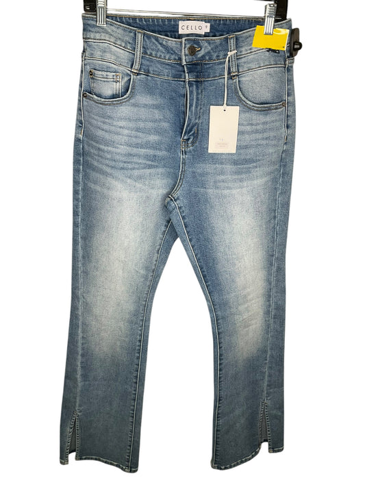 Jeans Flared By Clothes Mentor In Blue Denim, Size: 8