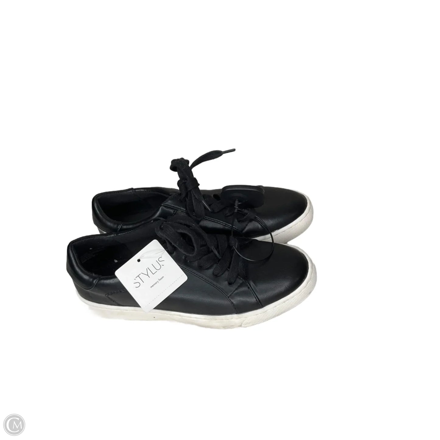 Shoes Sneakers By Stylus In Black, Size: 7.5