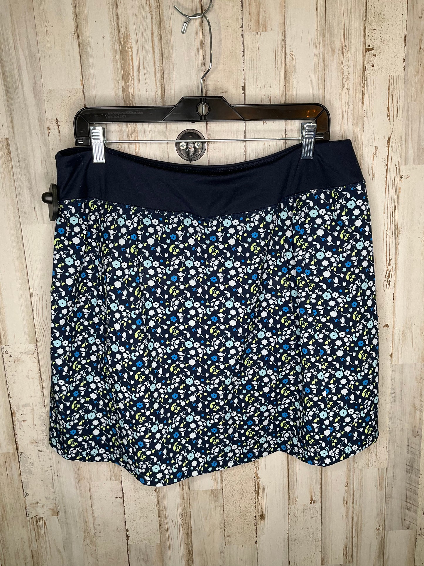 Floral Print Athletic Skort Clothes Mentor, Size L