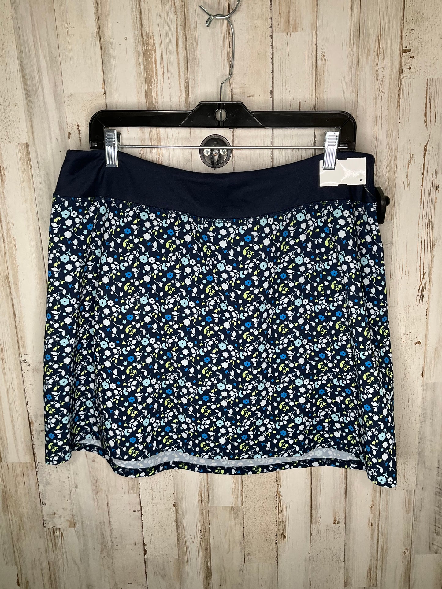 Floral Print Athletic Skort Clothes Mentor, Size L