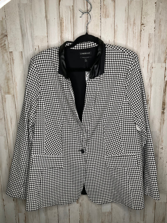 Black & White Blazer Lane Bryant, Size 2x