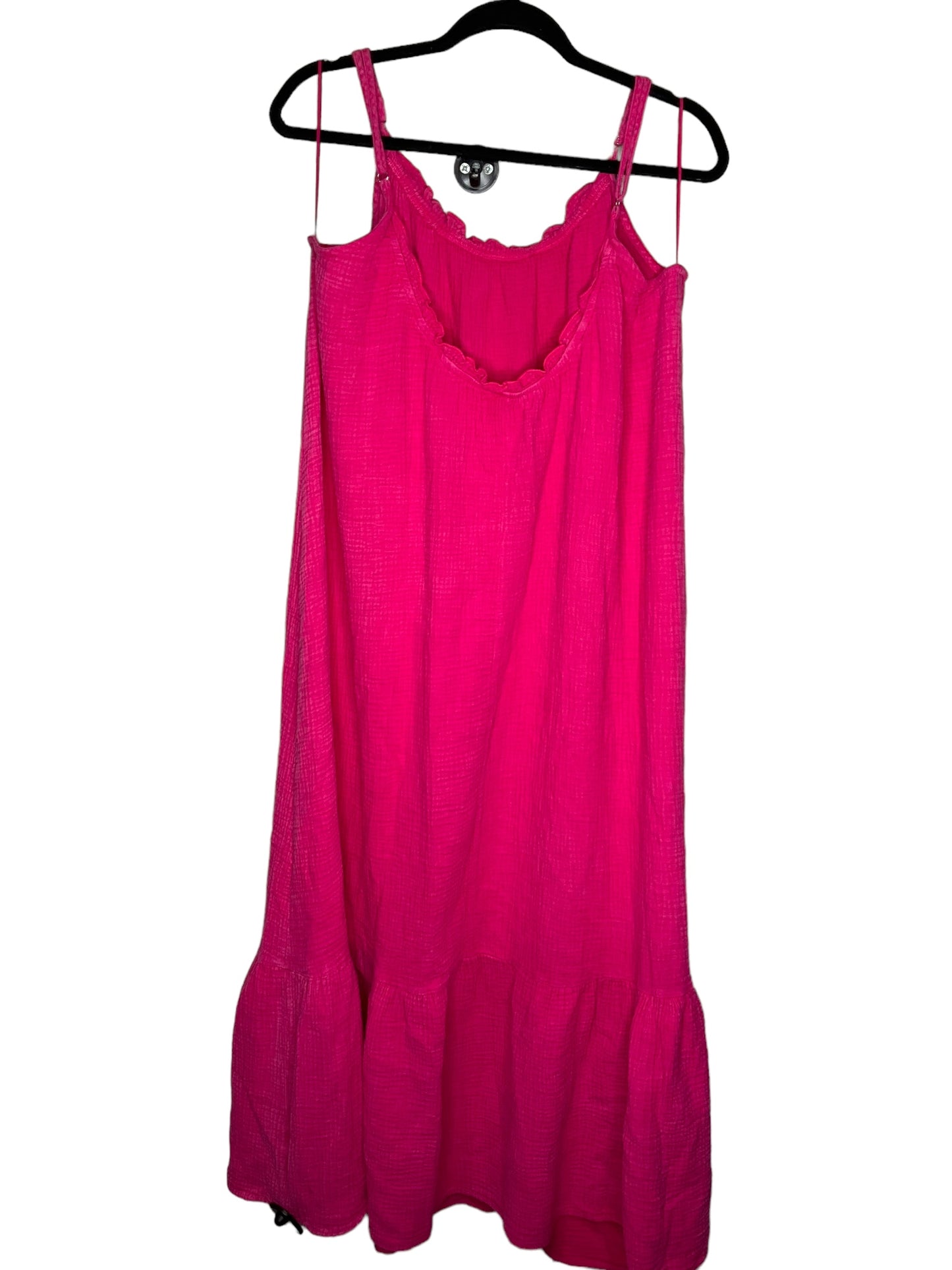 Dress Casual Maxi By 143 Story In Pink, Size: M