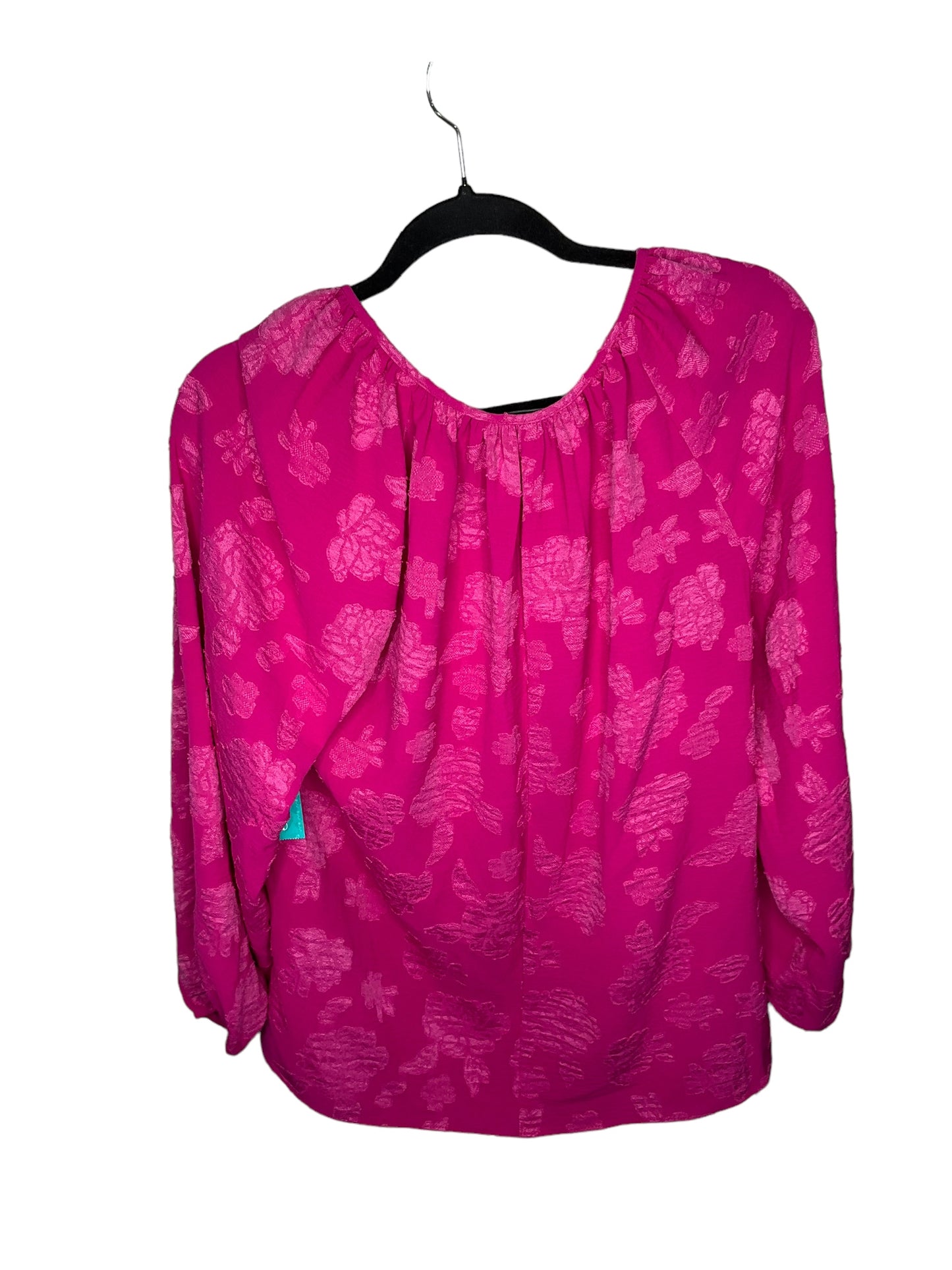 Top Long Sleeve By The Pioneer Woman In Pink, Size: L