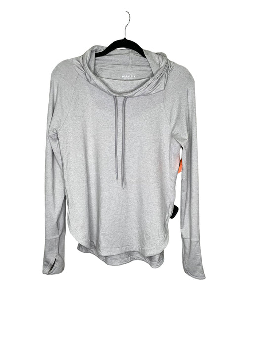 Athletic Top Long Sleeve Hoodie By Athleta In Grey, Size: S