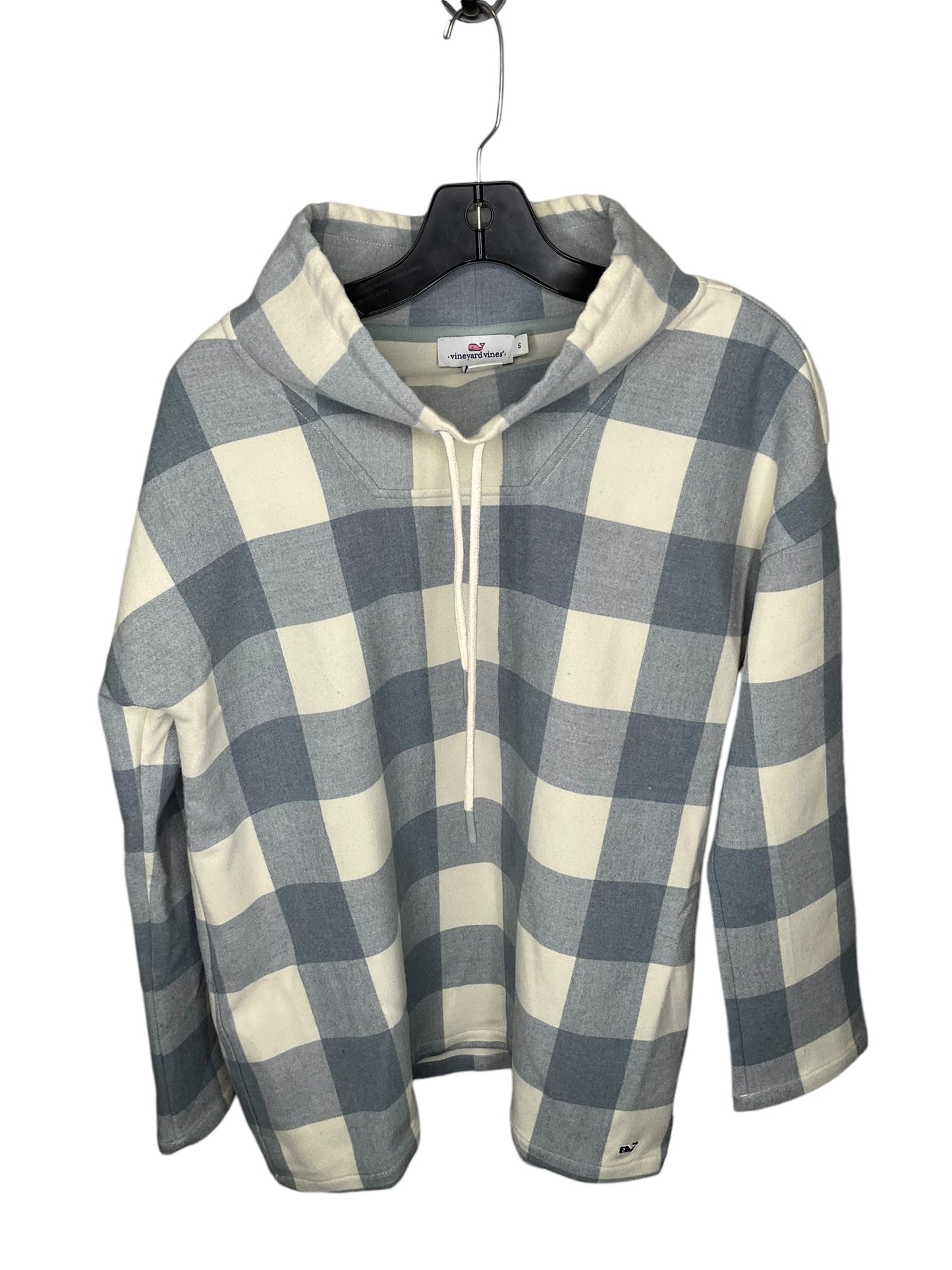 Sweatshirt Crewneck By Vineyard Vines In Plaid Pattern, Size: S