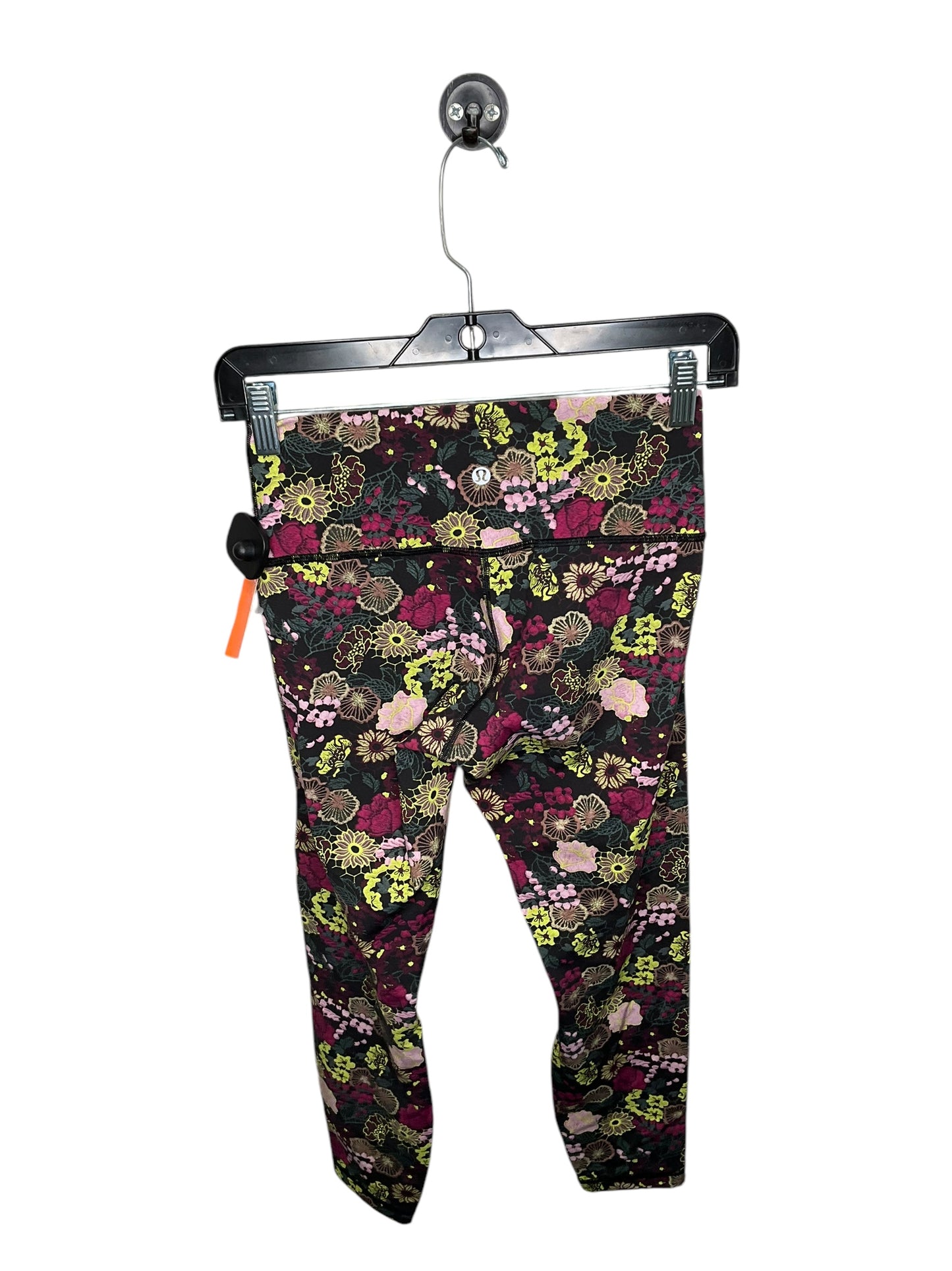 Athletic Leggings By Lululemon In Floral Print, Size: 6