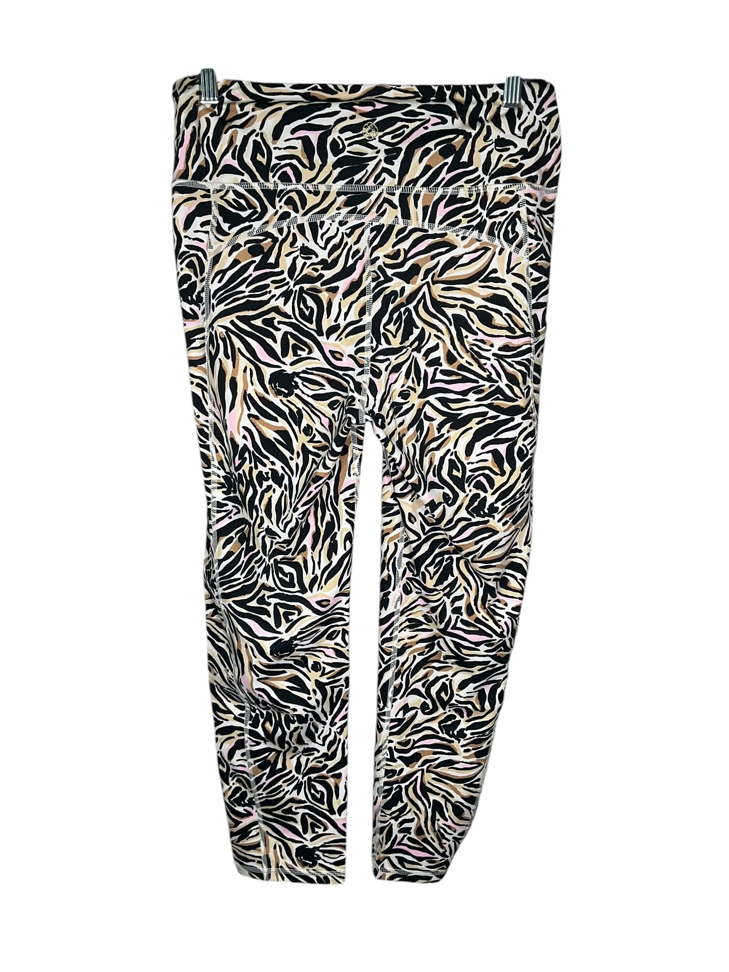 Athletic Leggings By Lilly Pulitzer In Animal Print, Size: L