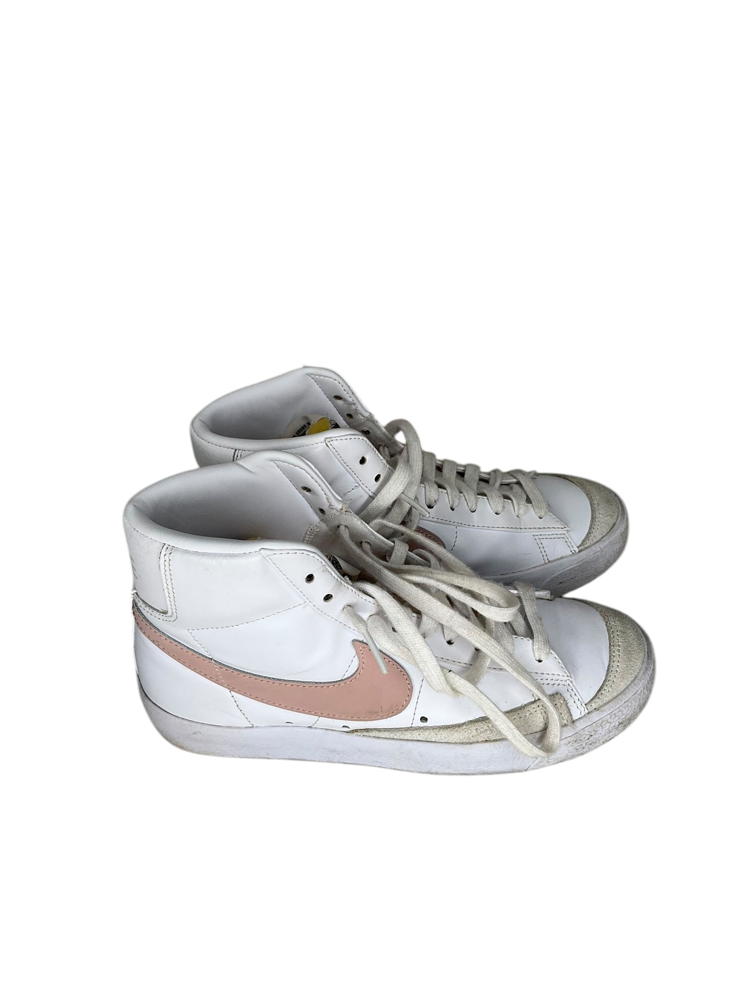 Shoes Sneakers By Nike In Pink & White, Size: 7