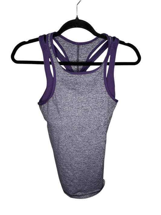 Athletic Tank Top By Lululemon In Purple, Size: 8