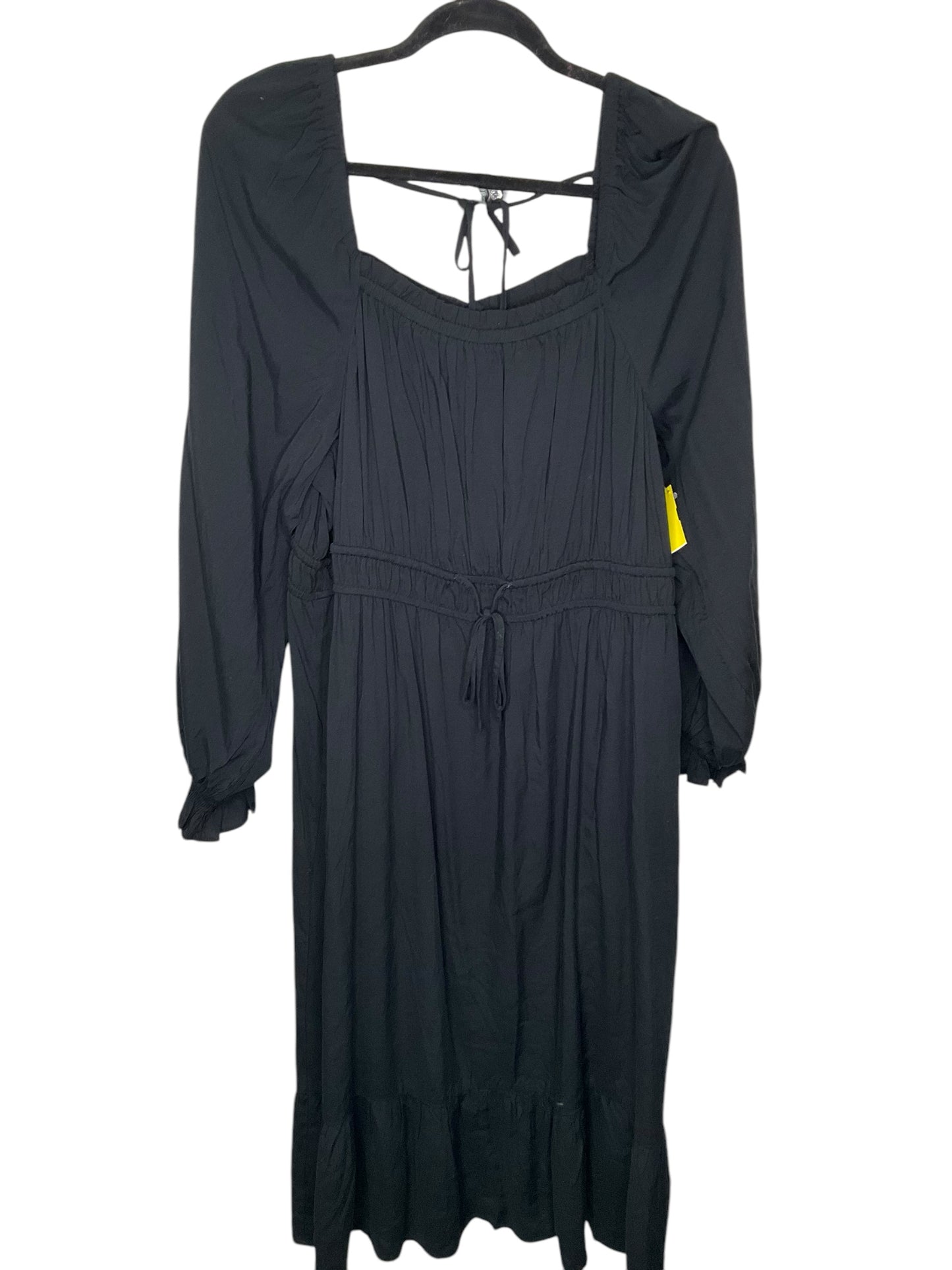 Dress Casual Maxi By Ava & Viv In Black, Size: 1x