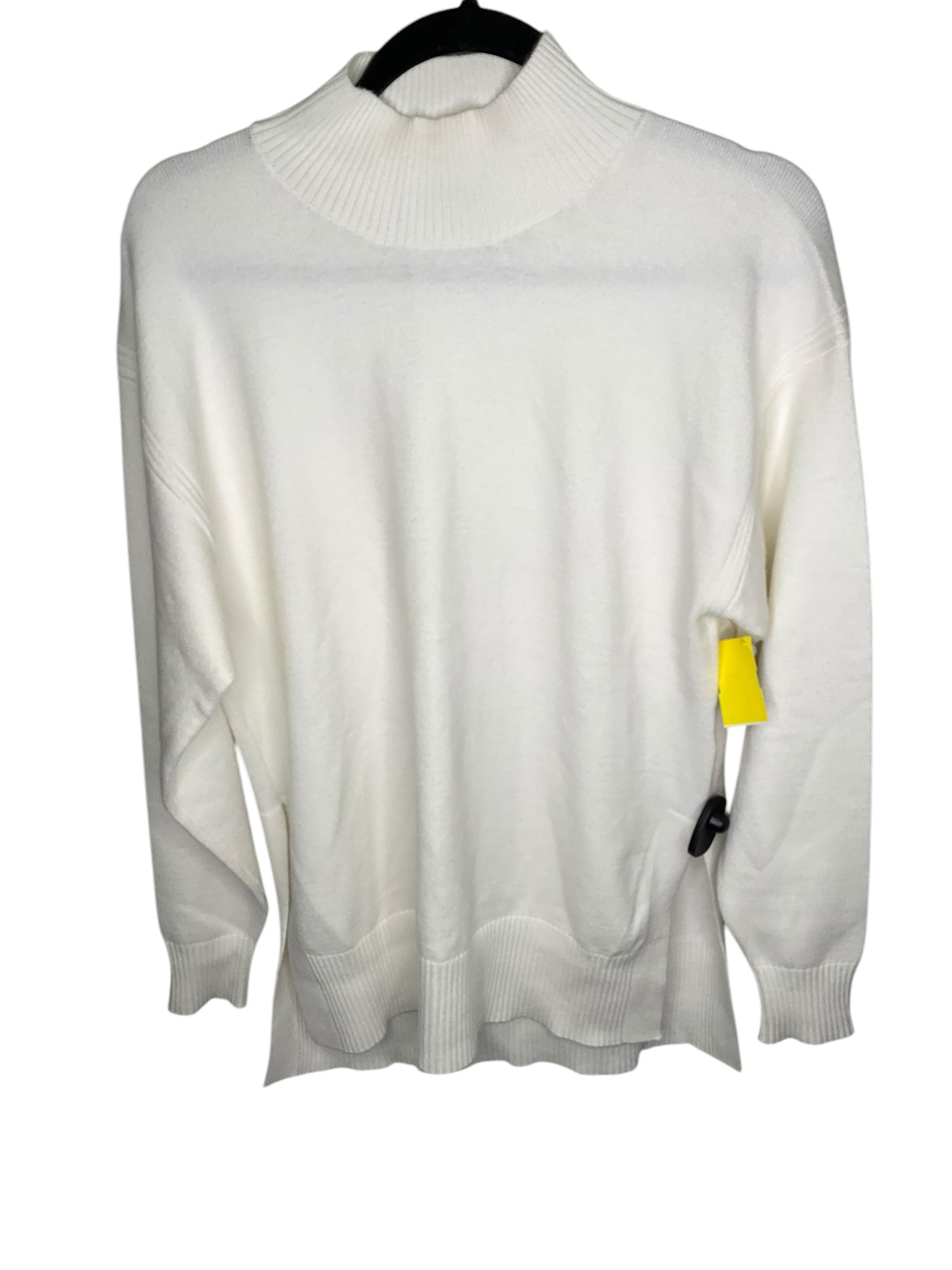 Sweater By Express In White, Size: Xs