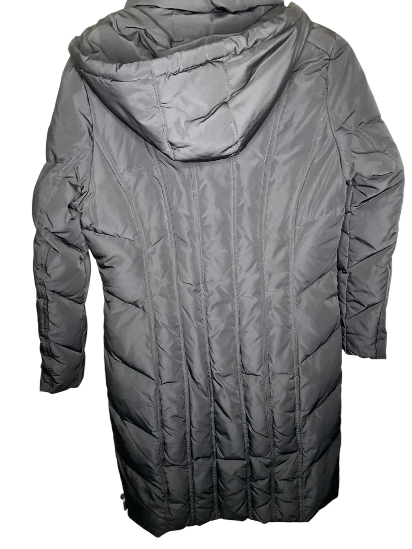 Coat Puffer & Quilted By Calvin Klein In Black, Size: Xs