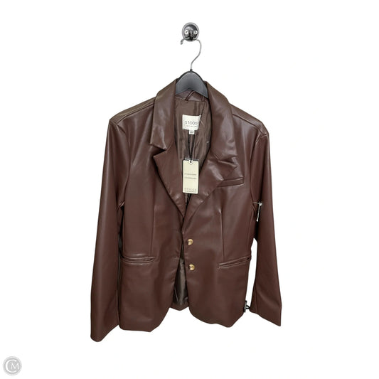 Jacket Other By Clothes Mentor In Brown, Size: L