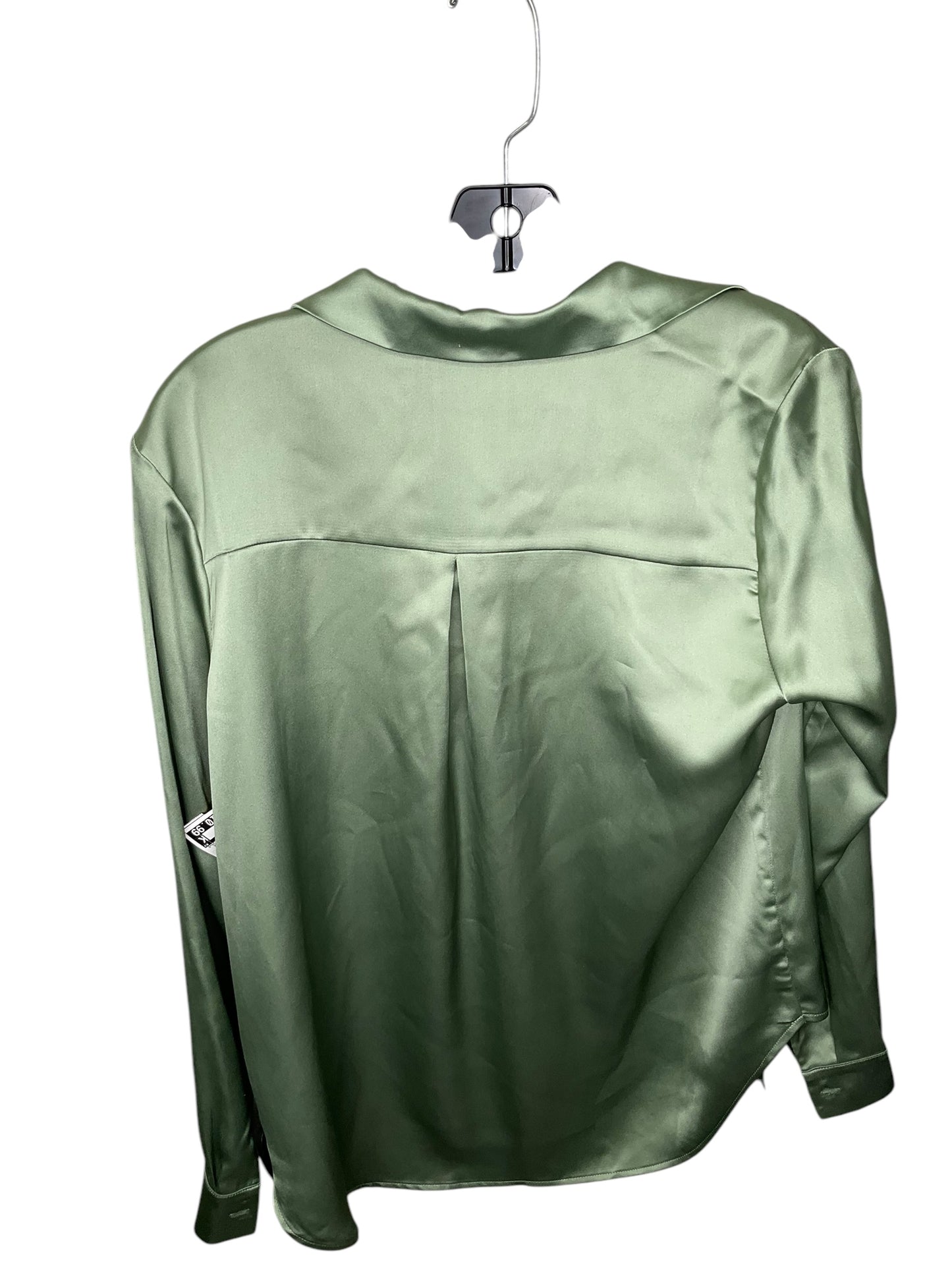 Top Long Sleeve By Pleione In Green, Size: M