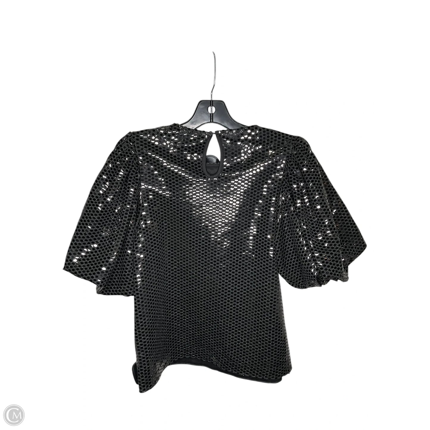 Top Short Sleeve By Clothes Mentor In Black, Size: Xs