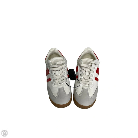 Shoes Sneakers By Dolce Vita In Brown & White, Size: 9