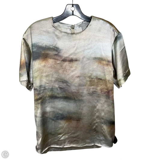 Top Short Sleeve By H&m In Green, Size: Xs