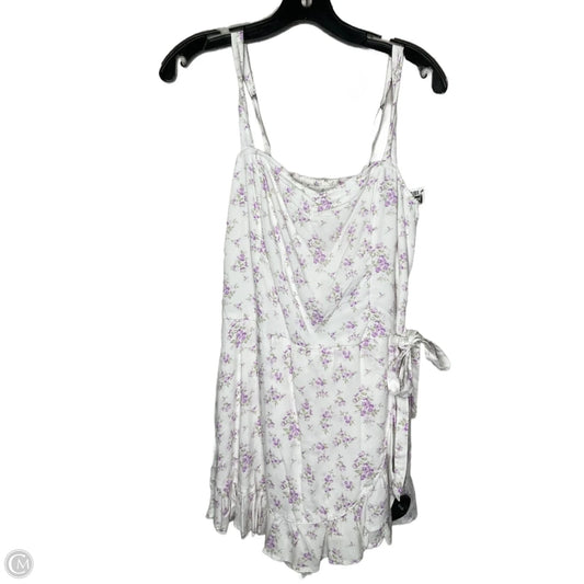 Romper By Hollister In Floral Print, Size: L