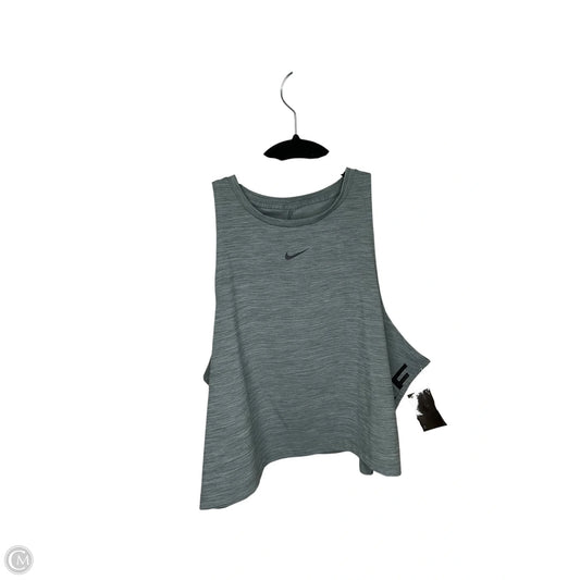 Athletic Tank Top By Nike In Grey, Size: Xxl