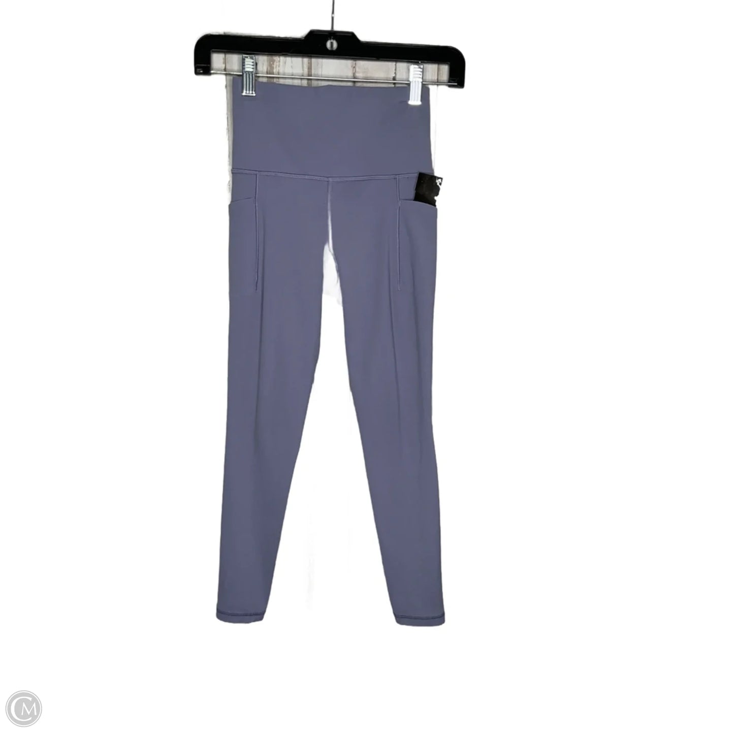 Athletic Leggings By Athleta In Purple, Size: Xxs