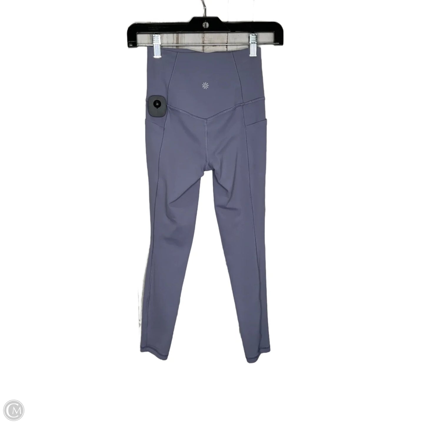 Athletic Leggings By Athleta In Purple, Size: Xxs