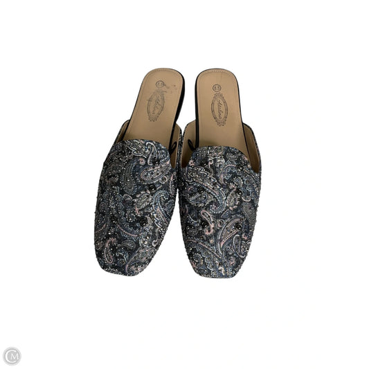 Sandals Flats By Shu Shop In Blue, Size: 8.5