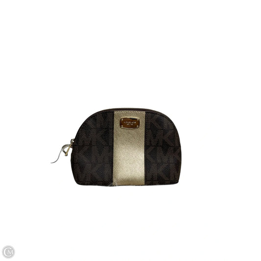Makeup Bag Designer By Michael Kors, Size: Medium
