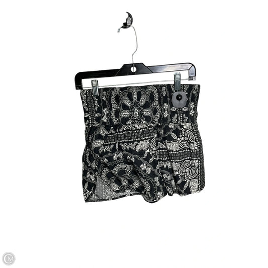 Athletic Shorts By Free People In Black & Cream, Size: M