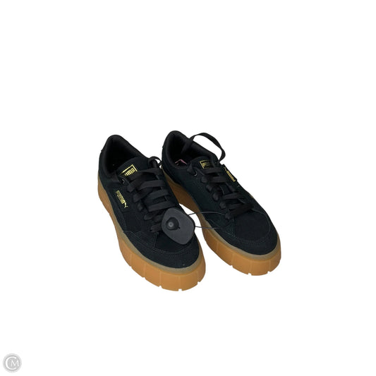 Shoes Sneakers By Puma In Black, Size: 7