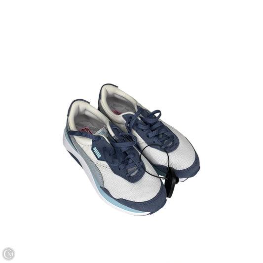 Shoes Sneakers By Puma In Blue, Size: 7