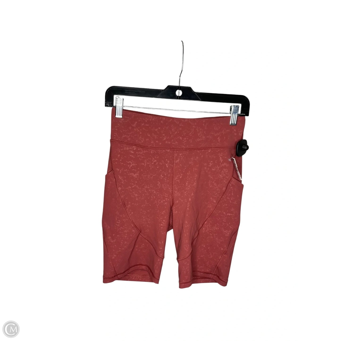 Athletic Shorts By Lululemon In Red, Size: 6